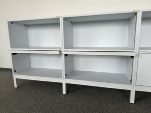 Sitag MCS Sideboard Modul mit Schlüssel - 2400mm breit - Spanplatte Weiss
