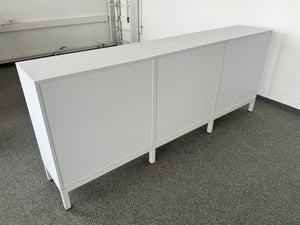 Sitag MCS Sideboard Modul mit Schlüssel - 2400mm breit - Spanplatte - Weiss