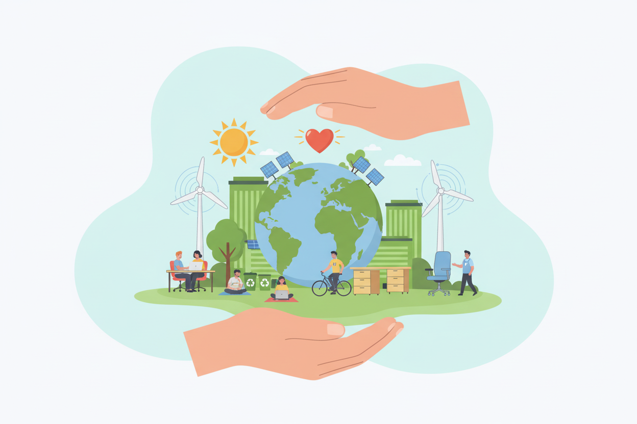 Nachhaltigkeit und Verantwortung im Büromöbelhandel – Umweltbewusst und sozial bei MC Officeshop Schweiz