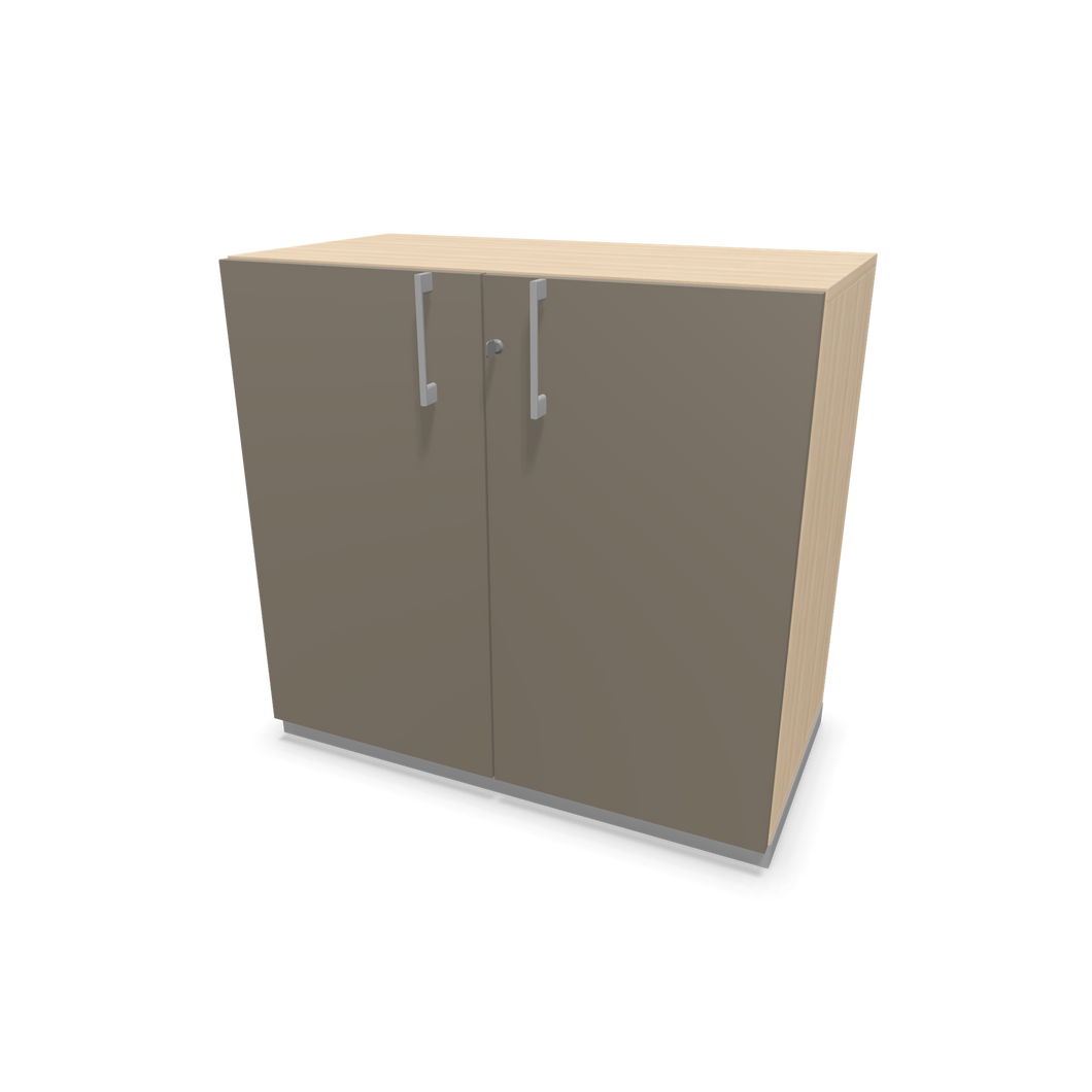 Narbutas Choice Flügeltürschrank - Spanplatte Eschendekor sandbeige mit Struktur