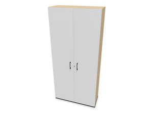 Narbutas Choice Flügeltürschrank - Spanplatte - Eichendekor gebleicht