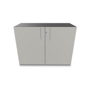 Narbutas Choice Flügeltürschrank - Spanplatte - Dunkelgrau