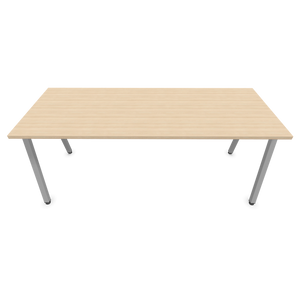 Narbutas Nova A Schreibtisch - Spanplatte Eschendekor sandbeige mit Struktur