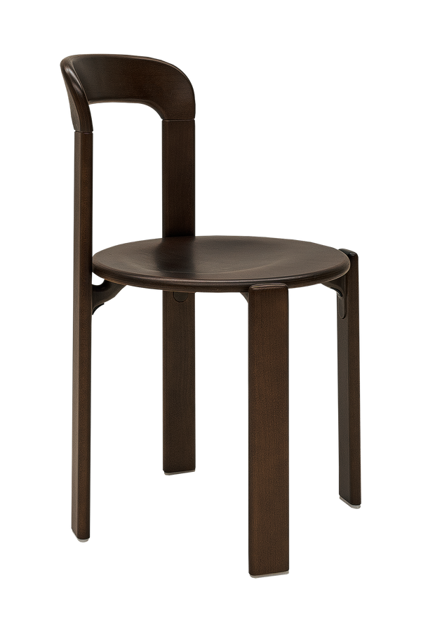 Dietiker Rey Stuhl - Holz verleimt und geformt - D 169 Buche havanna-braun