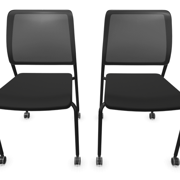 Trend Office to-sync meet mesh - Stoff - Schwarz