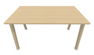 Narbutas Nova Wood Schreibtisch - Spanplatte - Eichendekor gebleicht