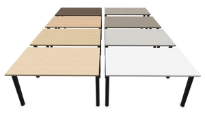 Narbutas Nova Wood Schreibtisch - Spanplatte - Eichendekor gebleicht