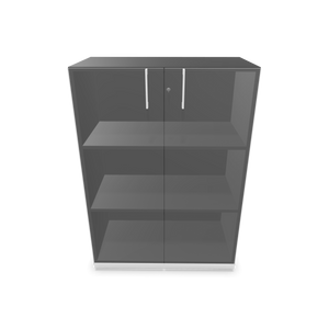Narbutas Choice Flügeltürschrank - Spanplatte - Dunkelgrau