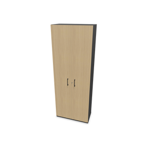 Narbutas Choice Flügeltürschrank - Spanplatte Dunkelgrau