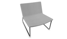 Laden Sie das Bild in den Galerie-Viewer, Narbutas Vegas Lounge Chair - Stoff - Grau