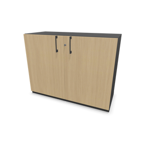 Narbutas Choice Flügeltürschrank - Spanplatte Dunkelgrau