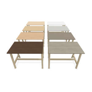Narbutas Nova Wood Hochtisch - Spanplatte Cubanitgrau