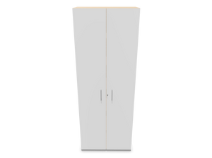 Narbutas Choice Flügeltürschrank - Spanplatte - Eschendekor sandbeige mit Struktur