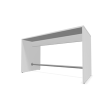 Laden Sie das Bild in den Galerie-Viewer, Narbutas Light Hochtisch - Spanplatte Weiss