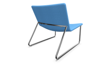 Laden Sie das Bild in den Galerie-Viewer, Narbutas Vegas Lounge Chair - Stoff - Hellblau