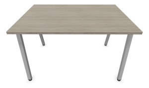 Narbutas Nova A Schreibtisch - Spanplatte - Holzdekor grau mit Struktur