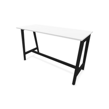 Laden Sie das Bild in den Galerie-Viewer, Narbutas Nova Wood Hochtisch - Spanplatte Weiss