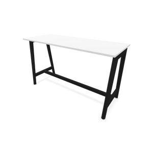 Narbutas Nova Wood Hochtisch - Spanplatte Weiss
