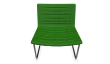 Laden Sie das Bild in den Galerie-Viewer, Narbutas Vegas Lounge Chair - Stoff - Grün melange