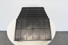 Laden Sie das Bild in den Galerie-Viewer, Häfele Schubladen-Einsätze Schrägfächer für A4 7Fach - Kunststoff - Schwarz