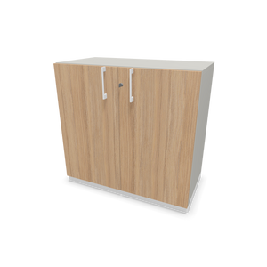 Narbutas Choice Flügeltürschrank - Spanplatte - Perlgrau