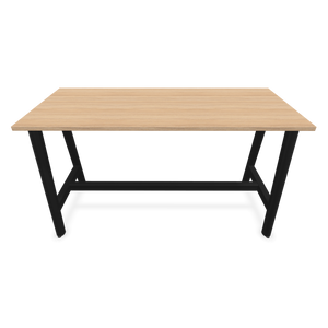 Narbutas Nova Wood Hochtisch - Spanplatte Bernsteineichendekor mit Struktur