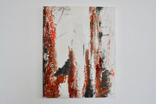 Laden Sie das Bild in den Galerie-Viewer, Muhlig Jeremia Imitation: Orange - Schwarz Abstrakt Nr. 1 - Leinwand auf Holzrahmen - Diverse