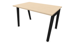 Narbutas Nova Wood Schreibtisch - Spanplatte - Eschendekor sandbeige mit Struktur