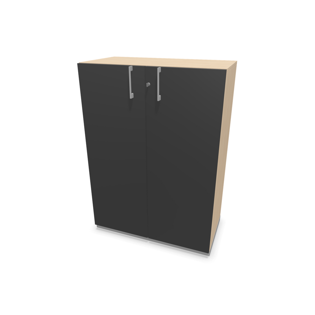 Narbutas Choice Flügeltürschrank - Spanplatte Eschendekor sandbeige mit Struktur