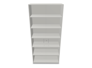 Narbutas Choice Flügeltürschrank - Spanplatte - Perlgrau