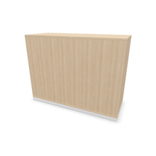 Laden Sie das Bild in den Galerie-Viewer, Narbutas Choice Flügeltürschrank - Spanplatte Eschendekor sandbeige mit Struktur