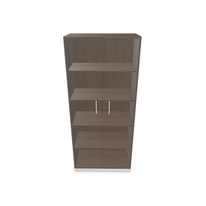 Narbutas Choice Flügeltürschrank - Spanplatte Walnussdekor dunkel mit Struktur
