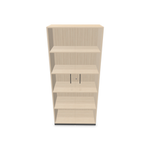Laden Sie das Bild in den Galerie-Viewer, Narbutas Choice Flügeltürschrank - Spanplatte - Eschendekor sandbeige mit Struktur