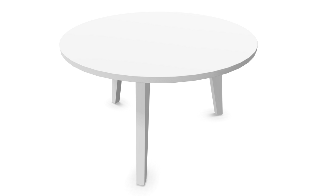 Narbutas Amber Lounge Table - Spanplatte - Weiss