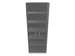 Narbutas Choice Flügeltürschrank - Spanplatte - Dunkelgrau