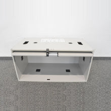 Laden Sie das Bild in den Galerie-Viewer, Steelcase Flexbox Klappen-Modul für 1 Ordner-Reihe 800mm breit - Spanplatte Lichtgrau