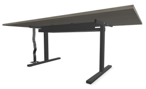 Narbutas T-Easy Besprechungstisch - Spanplatte - Holzdekor grau mit Struktur