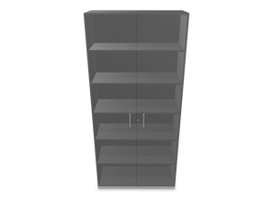 Narbutas Choice Flügeltürschrank - Spanplatte - Dunkelgrau