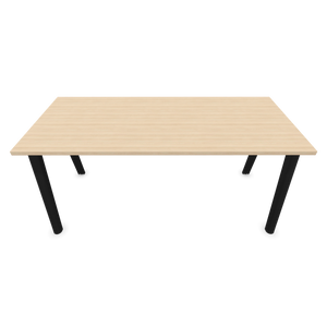 Narbutas Nova Wood Schreibtisch - Spanplatte Eschendekor sandbeige mit Struktur
