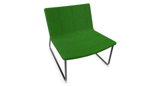 Narbutas Vegas Lounge Chair - Stoff - Grün melange