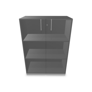 Narbutas Choice Flügeltürschrank - Spanplatte Dunkelgrau