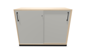 Narbutas Choice Schiebetürschrank - Spanplatte - Eschendekor sandbeige mit Struktur