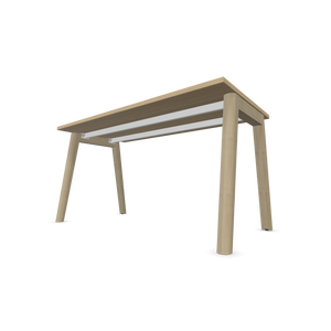 Narbutas Nova Wood Schreibtisch - Spanplatte Eichendekor gebleicht
