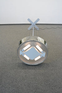 Belux Koi Indirekt-/Direktleuchte Dimmbar - mit Sensor - 2 x 55 Watt - Metall - Chrom glanz