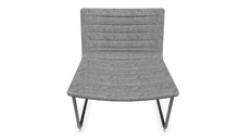 Laden Sie das Bild in den Galerie-Viewer, Narbutas Vegas Lounge Chair - Stoff - Grau melange