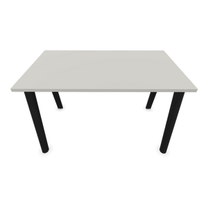 Narbutas Nova Wood Schreibtisch - Spanplatte Perlgrau