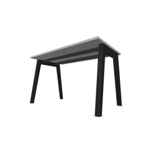 Narbutas Nova Wood Schreibtisch - Spanplatte Perlgrau
