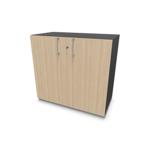 Narbutas Choice Flügeltürschrank - Spanplatte Dunkelgrau