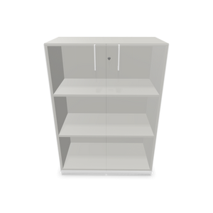 Narbutas Choice Flügeltürschrank - Spanplatte Perlgrau