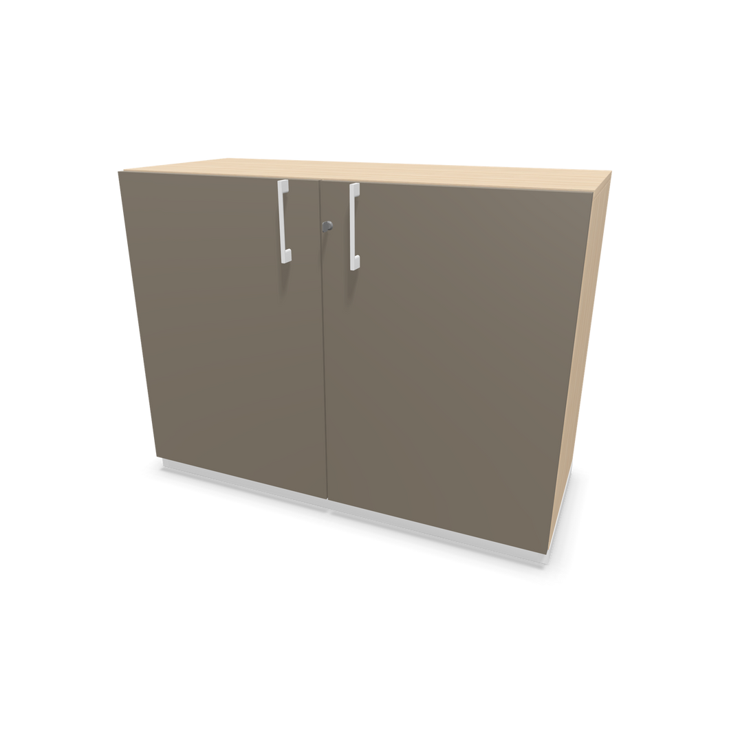 Narbutas Choice Flügeltürschrank - Spanplatte Eschendekor sandbeige mit Struktur